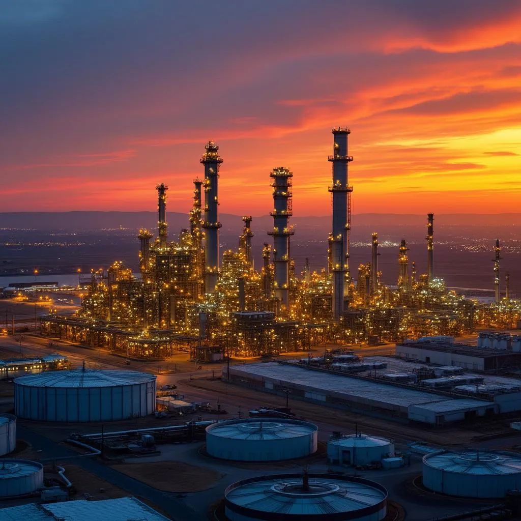Refinería YPF La Plata